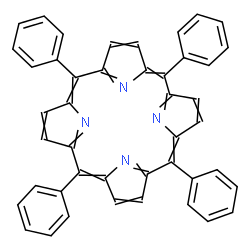 ChemSpider 2D Image | 5,10,15,20-Tetraphenylporphine | C44H28N4