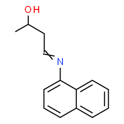 ChemSpider 2D Image | 4-(1-Naphthylimino)-2-butanol | C14H15NO