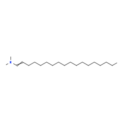 ChemSpider 2D Image | N,N-Dimethyl-1-octadecen-1-amine | C20H41N