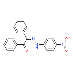 ChemSpider 2D Image | (2Z)-2-[(4-Nitrophenyl)hydrazono]-1,2-diphenylethanone | C20H15N3O3