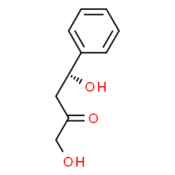 ChemSpider 2D Image | (4R)-1,4-Dihydroxy-4-phenyl-2-butanone | C10H12O3