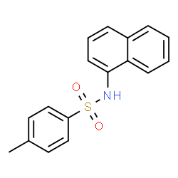 ChemSpider 2D Image | N-Tosyl-1-naphthylamine | C17H15NO2S