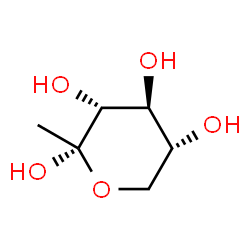 ChemSpider 2D Image | 1-Deoxy-alpha-D-sorbopyranose | C6H12O5