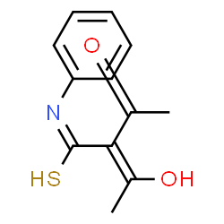 ChemSpider 2D Image | (2E)-2-Acetyl-3-hydroxy-N-phenyl-2-butenethioamide | C12H13NO2S