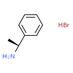 ChemSpider 2D Image | (1R)-1-Phenylethanamine hydrobromide (1:1) | C8H12BrN