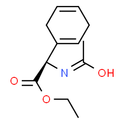 ChemSpider 2D Image | Ethyl (2R)-acetamido(1,4-cyclohexadien-1-yl)acetate | C12H17NO3