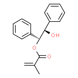 ChemSpider 2D Image | (1R,2R)-2-Hydroxy-1,2-diphenylethyl methacrylate | C18H18O3