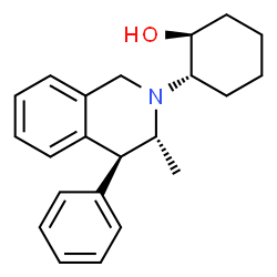 ChemSpider 2D Image | (1S,2S)-2-[(3R,4S)-3-Methyl-4-phenyl-3,4-dihydro-2(1H)-isoquinolinyl]cyclohexanol | C22H27NO