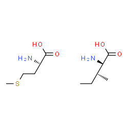 ChemSpider 2D Image | D-Methionine - L-isoleucine (1:1) | C11H24N2O4S