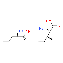ChemSpider 2D Image | D-Norvaline - L-isoleucine (1:1) | C11H24N2O4