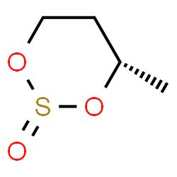 ChemSpider 2D Image | (4S)-4-Methyl-1,3,2-dioxathiane 2-oxide | C4H8O3S
