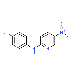 ChemSpider 2D Image | N-(4-Chlorophenyl)-5-nitro-2-pyridinamine | C11H8ClN3O2