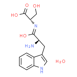 ChemSpider 2D Image | L-Tryptophylserine hydrate (1:1) | C14H19N3O5