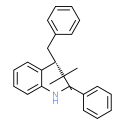 ChemSpider 2D Image | N-Benzyl-2-[(2R)-3,3-dimethyl-1-phenyl-2-butanyl]aniline | C25H29N