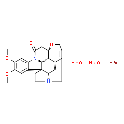 ChemSpider 2D Image | 2,3-Dimethoxystrychnidin-10-one hydrobromide dihydrate | C23H31BrN2O6