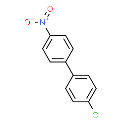 ChemSpider 2D Image | 4-Chloro-4'-nitrobiphenyl | C12H8ClNO2