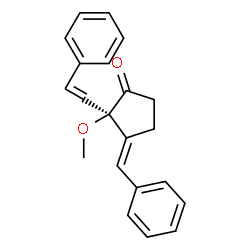 ChemSpider 2D Image | (7E,12alpha)-12-Methoxy-1,6:15,20-dicycloprosta-1,3,5,7,13,15,17,19-octaen-11-one | C21H20O2