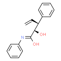 ChemSpider 2D Image | (2R,3S)-2-Hydroxy-N,3-diphenyl-4-pentenamide | C17H17NO2