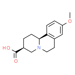 ChemSpider 2D Image | (3S,11bS)-9-Methoxy-1,3,4,6,7,11b-hexahydro-2H-pyrido[2,1-a]isoquinoline-3-carboxylic acid | C15H19NO3