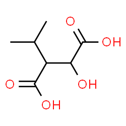 ChemSpider 2D Image | 2-Hydroxy-3-isopropylsuccinic acid | C7H12O5