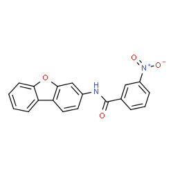 ChemSpider 2D Image | N-(Dibenzo[b,d]furan-3-yl)-3-nitrobenzamide | C19H12N2O4