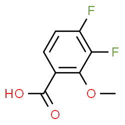 ChemSpider 2D Image | 3,4-Difluoro-o-anisic acid | C8H6F2O3