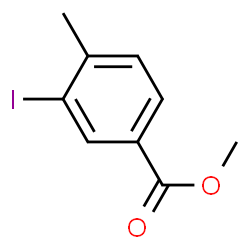ChemSpider 2D Image | Methyl 3-iodo-4-methylbenzoate | C9H9IO2