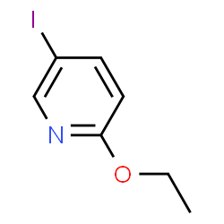 ChemSpider 2D Image | 2-Ethoxy-5-iodopyridine | C7H8INO