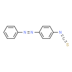 ChemSpider 2D Image | 1-(4-Isothiocyanatophenyl)-2-phenyldiazene | C13H9N3S
