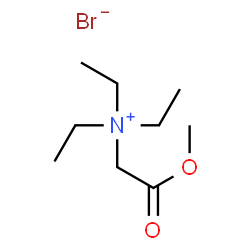 ChemSpider 2D Image | N,N,N-Triethyl-2-methoxy-2-oxoethanaminium bromide | C9H20BrNO2