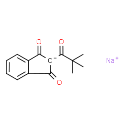 ChemSpider 2D Image | Pindone-sodium | C14H13NaO3