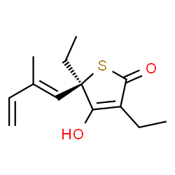 ChemSpider 2D Image | Thiotetromycin | C13H18O2S