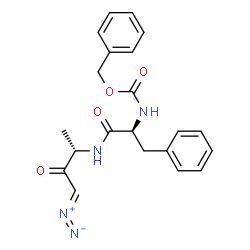 ChemSpider 2D Image | Z-PHE-ALA-DIAZOMETHYLKETONE | C21H22N4O4