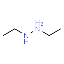 ChemSpider 2D Image | 1,2-Diethylhydrazinium | C4H13N2