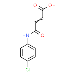 ChemSpider 2D Image | 4'-CHLOROMALEANILIC ACID | C10H8ClNO3