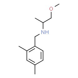 ChemSpider 2D Image | N-(2,4-Dimethylbenzyl)-1-methoxy-2-propanamine | C13H21NO