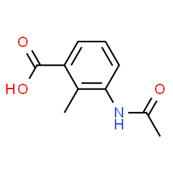 ChemSpider 2D Image | 3-Acetamido-2-methylbenzoic acid | C10H11NO3