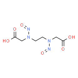 ChemSpider 2D Image | 2,2'-[1,2-Ethanediylbis(nitrosoimino)]diacetic acid | C6H10N4O6