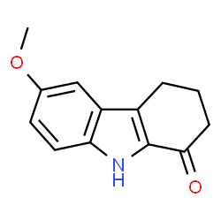 ChemSpider 2D Image | 6-methoxy-2,3,4,9-tetrahydrocarbazol-1-one | C13H13NO2