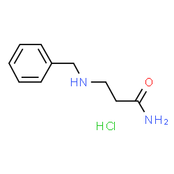 ChemSpider 2D Image | N~3~-Benzyl-beta-alaninamide hydrochloride (1:1) | C10H15ClN2O