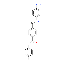 ChemSpider 2D Image | N,N'-Bis(4-aminophenyl)terephthalamide | C20H18N4O2