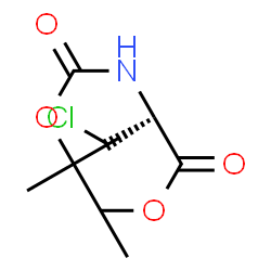 ChemSpider 2D Image | Methyl N-Boc-3-chloro-L-alaninate | C9H16ClNO4