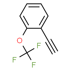 ChemSpider 2D Image | 1-Ethynyl-2-(trifluoromethoxy)benzene | C9H5F3O