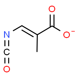 ChemSpider 2D Image | isocyanatomethacrylate | C5H4NO3