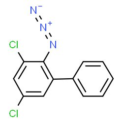 ChemSpider 2D Image | 2-Azido-3,5-dichlorobiphenyl | C12H7Cl2N3
