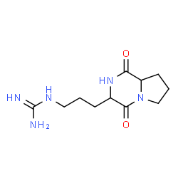 ChemSpider 2D Image | cyclo(prolylarginyl) | C11H19N5O2
