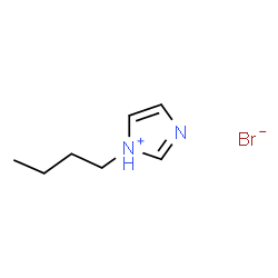 ChemSpider 2D Image | n-butylimidazolium bromide | C7H13BrN2