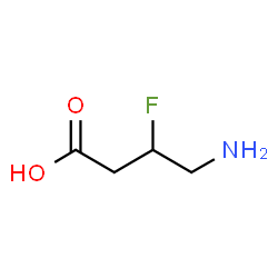 ChemSpider 2D Image | 4-Amino-3-fluorobutanoic acid | C4H8FNO2