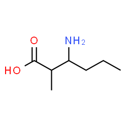 ChemSpider 2D Image | 3-Amino-2-methylhexanoic acid | C7H15NO2