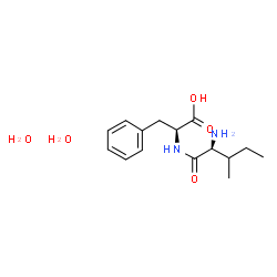 ChemSpider 2D Image | L-Isoleucyl-L-phenylalanine dihydrate | C15H26N2O5
